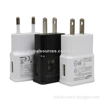 5V/2A Universal USB Travel Charger for Smartphones with Over-voltage and Overload Protections